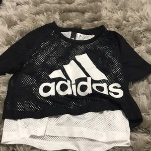 adidas Tops - Mesh Adidas T-shirt adidas Tops - Mesh Adidas T-shirt